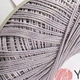 Турецкая летняя пряжа для вязания YarnArt YarnArt Violet (виолет) 4920 светло серый - изображение 2