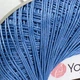Турецька літня пряжа для в'язання YarnArt YarnArt Violet (віолет) 5351 синій джинс - зображення 2