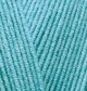 Турецкая пряжа для вязания Alize COTTON GOLD (Котон Голд) полухлопок 287 светло бирюзовый - изображение 2