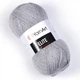Турецкая пряжа для вязания YarnArt Elite (Элит) акрил 804 серый - изображение 1