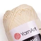 Турецкая пряжа для вязания YarnArt Macrame (макраме)- 137 крем - изображение 7