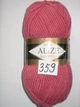 Пряжа для ручного вязания Alize LANAGOLD (Alize ланаголд) 359 тёмная роза - изображение 2