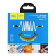 Кабель HOCO X21 Silicone USB - Type-C (3A) (1M) Чорний-жовтий - зображення 2