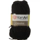 Турецька пряжа для в'язання YarnАrt Creative (креатив) 100% бавовна - 221 чорний - зображення 1