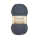 Турецкая летняя пряжа для вязания YarnArt Cotton Soft (котон софт) тонкий полухлопок - 45 темно-серый - изображение 1