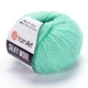 Турецкая зимняя пряжа для вязания YarnArt Silky Wool (силки вул) шерсть с шелком 340 изумруд - изображение 1