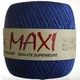 Турецька пряжа для в'язання Madame Tricote Maxi (МАКСІ) річний мерсеризує бавовна 0335 волошка - зображення 3