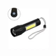 Компактный мощный аккумуляторный LED фонарик BL с USB зарядкой - изображение 2