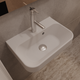 Раковина матова підвісна Amidicon Comfort 45 450х300 з литого каміння - зображення 7