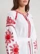 Платье-вышиванка женское с узором Dibrova Фантазия PL-055-167-L 42 Белое (277855000244_3000000024157) - изображение 4