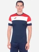 Футболка спортивная длинная мужская Joma Crew IV 101534.336 M Темно-синяя (8424309064921) - изображение 1