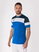 Футболка спортивная длинная мужская Joma Crew IV 101534.703 L Синяя (8424309065201) - изображение 6