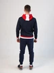 Толстовка на молнии мужская Joma Confort II 101963.336 S Темно-синяя (8424309572006) - изображение 4