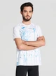 Футболка спортивная длинная мужская Joma Elite Ix 102755.216 M Белая (8445456432227) - изображение 4