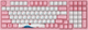Клавіатура AKKO 3098B World Tour-Tokyo R2 RGB TTC Speed ​​Silver Switch (6925758610834) Pink - зображення 1