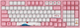 Клавіатура AKKO 3098B World Tour-Tokyo R2 RGB TTC Speed ​​Silver Switch (6925758610834) Pink - зображення 2