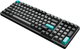 Клавіатура Akko 3098N RGB TTC Honey Switch (6925758618304) Black/Cyan - зображення 4