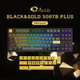 Клавиатура Akko 5087B Plus RGB V3 Cream Yellow Hot-Swap (6925758624206) Black/Gold - изображение 2