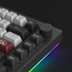Клавиатура беспроводная Akko 5075B Plus Dracula V3 Cream Yellow RGB USB/Bluetooth Black-White (6925758622424) - изображение 7