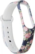 Ремешок Armorstandart Силиконовый для Xiaomi Mi Band 4/3 Blue Flowers (ARM52066) - изображение 2