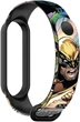 Ремешок ArmorStandart Superhero для Xiaomi Mi Band 7/6/5 Wolverine comix Black (ARM59265) - изображение 2