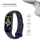 Ремешок ArmorStandart New Style для Xiaomi Mi Band 7/6/5 Midnight Blue (ARM61890) - изображение 3