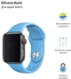 Ремінець ArmorStandart Sport Band (3 Straps) для Apple Watch 42/44/45/49 mm Light Blue (ARM51944) - зображення 2