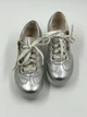 Кросівки для дівчинки ТМ Mille sport shoes 104 штучна шкіра 32р. 20 см сріблясті - зображення 3