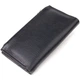 Женский вертикальный кошелек из натуральной кожи CANPELLINI Wallet 21641 Черный - изображение 2
