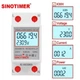 Счетчик электроэнергии однофазный DDS6619-004 Sinotimer на дин рейку 5(80)А 230V 50Hz DIN с подсветкой дисплея - изображение 2