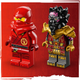 Zestaw klocków LEGO Ninjago Bitwa samochodowo-motocyklowa między Kaiem a Rasem 103 elementy (71789) - obraz 7