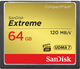 SanDisk Extreme CompactFlash 64 GB (SDCFXSB-064G-G46) - obraz 1