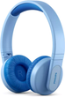 Навушники Philips Kids TAK4206 On-ear Colored light panels Wireless Blue (TAK4206BL/00) - зображення 1