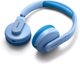 Навушники Philips Kids TAK4206 On-ear Colored light panels Wireless Blue (TAK4206BL/00) - зображення 5