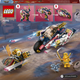 Zestaw klocków LEGO Ninjago Mech Sory zmieniający się w motocykl wyścigowy 384 elementy (71792) - obraz 10