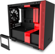 Корпус NZXT H210 Black/Red Chassis (CA-H210B-BR) - зображення 1