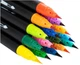 Фломастери-пензлики Maxi Real Brush 24 кольори - зображення 4