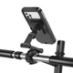 Держатель для телефона на велосипед, мопед, мотоцикл Hoco CA101 Rider |4.5-.7"| Black - изображение 5