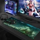 Игровая поверхность (Коврик для мышки) SHLab Illidan Burning Crusade SHM-753 (70х30 см) (30862) - изображение 2