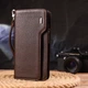 Оригинальное портмоне клатч из натуральной кожи CANPELLINI 21537 Коричневое - изображение 7