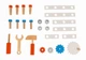 Игровой набор Janod Мастерская на колёсах (J06478) (3700217364786) - изображение 7