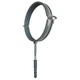 Хомут в сборе CR 4″ (105-112мм) с винтом-шурупом 8*100 и дюбелем в уп., серый - изображение 4