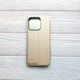 Чехол-книжка Mirror для Xiaomi Redmi 12C Зеркальная Золотой - изображение 2