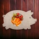 Сервировочный набор из 2 подставок ковриков под тарелки, горячее 25*45 см Latte-pork-2202 кремовый - изображение 2