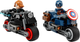 Zestaw klocków LEGO Marvel Motocykle Czarnej Wdowy i Kapitana Ameryki 130 elementów (76260) - obraz 2