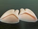 Силіконовий напальчник для ніг з роздільником великого пальця Anti-Crack Sets Beige - изображение 6