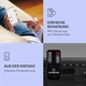 Електрокамін Klarstein Studio Light & Fire 3 Smart WiFi Fireplace Сірий - изображение 2