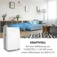 Мобільний кондиціонер Klarstein Grandbreeze Pro 12K Білий 59м2 - изображение 2