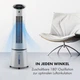 Охолоджувач повітря Klarstein Skyscraper Ice 4-в-1 Smart WiFi Сірий - изображение 6