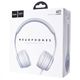 Большие наушники лапухи с микрофоном Hoco W21 purple 29273 - изображение 5